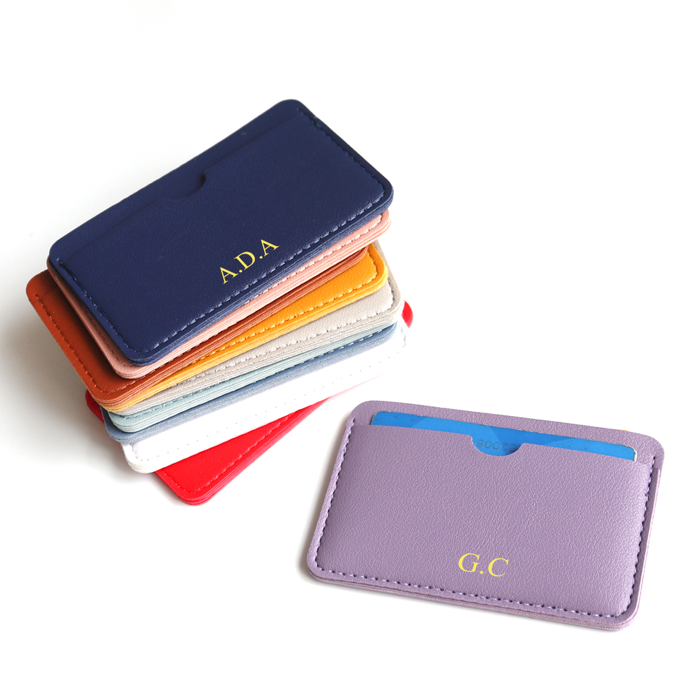 Custom Logo Small Card Holder  - Card Top Loader recension och pris