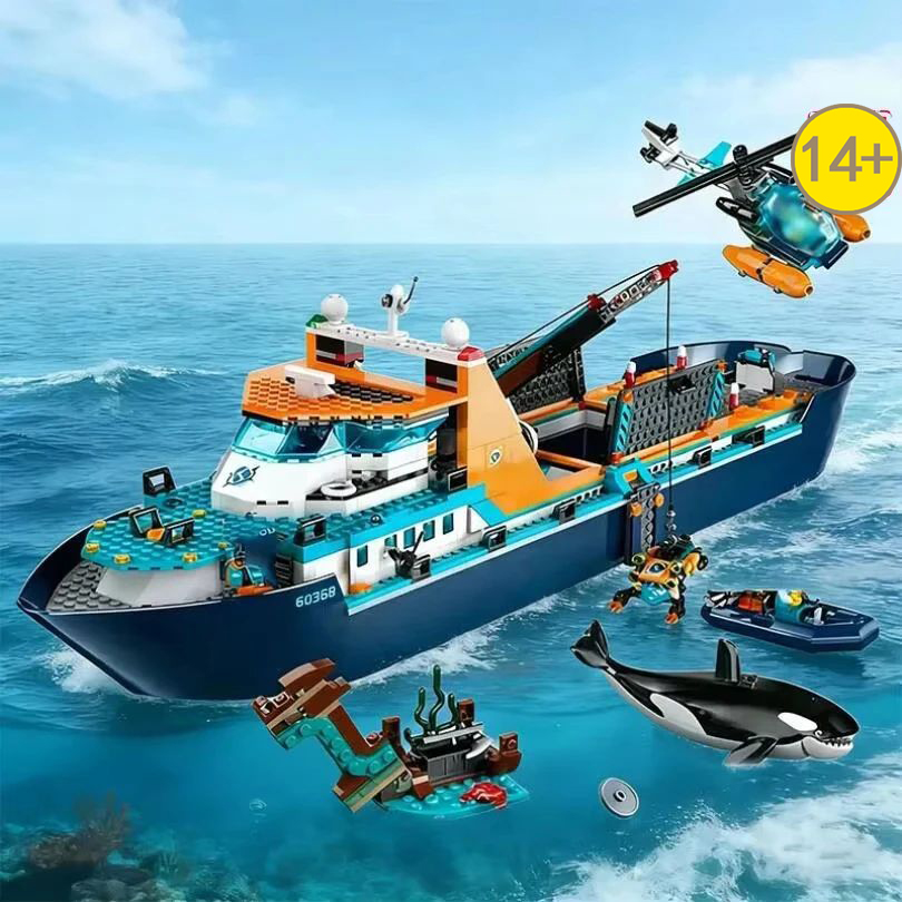 Super popular 815PCS City Deep - Lego Set City recension och pris