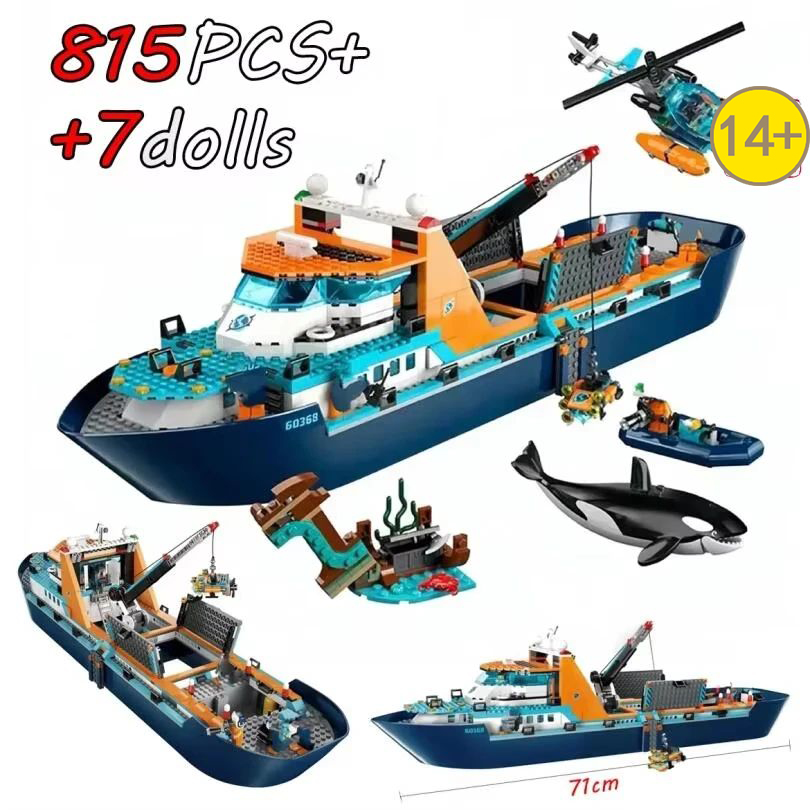 Super popular 815PCS City Deep - Lego Set City recension och pris