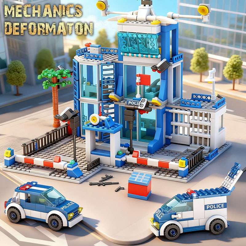 City Police Station Building B - Lego Set City recension och pris