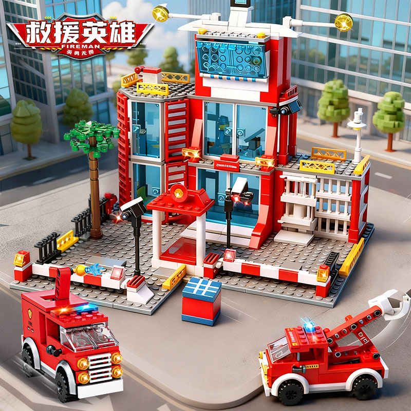 City Police Station Building B - Lego Set City recension och pris