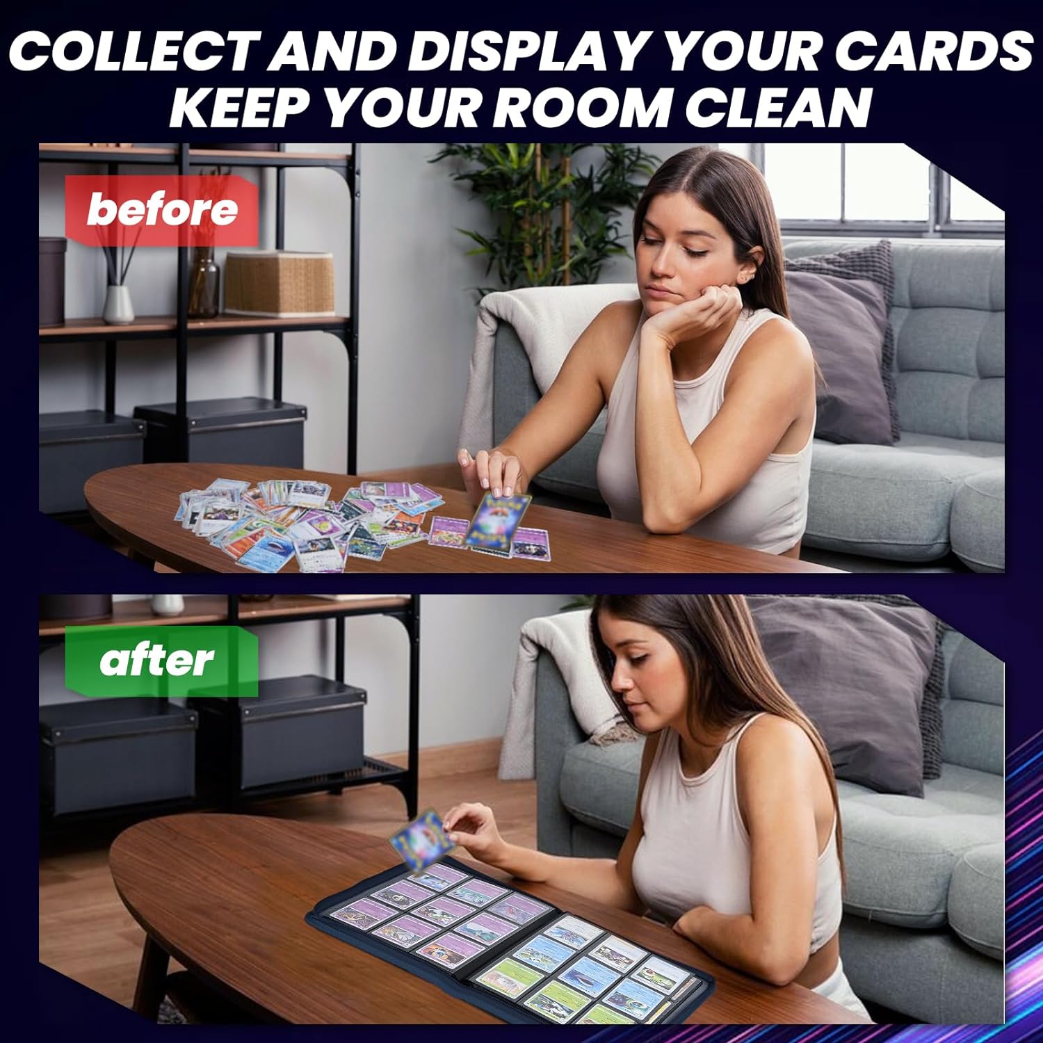 9 Pocket Trading Card Binder,  - Trading Card Binder recension och pris