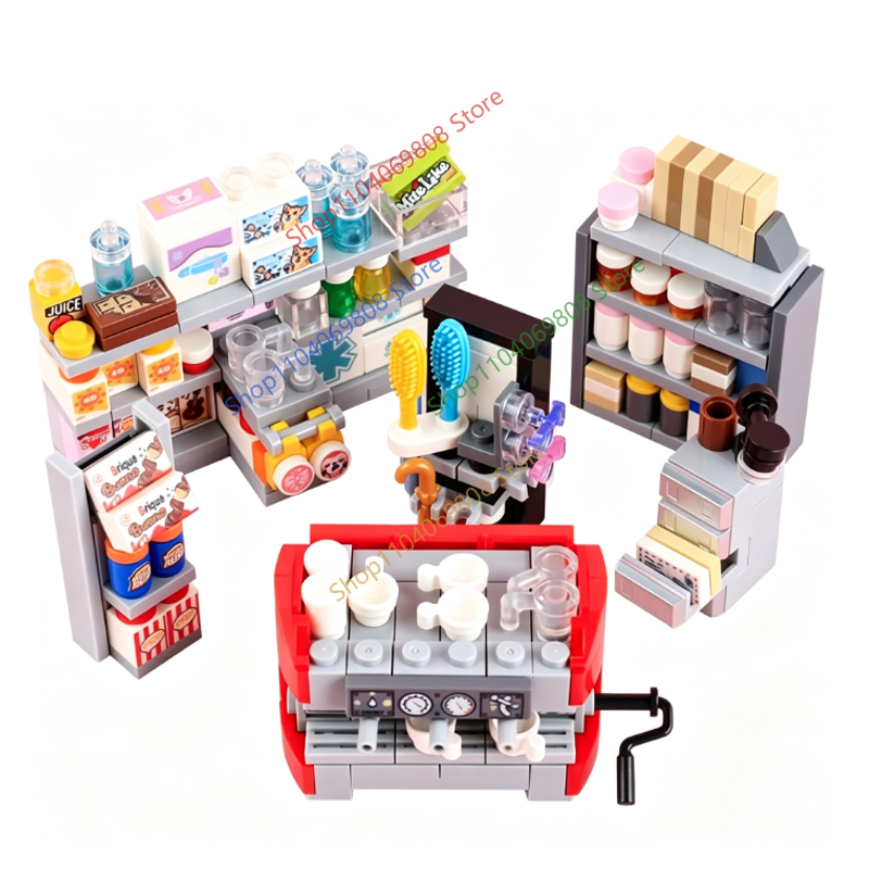 MOC City Food Building Blocks  - Lego Set City recension och pris