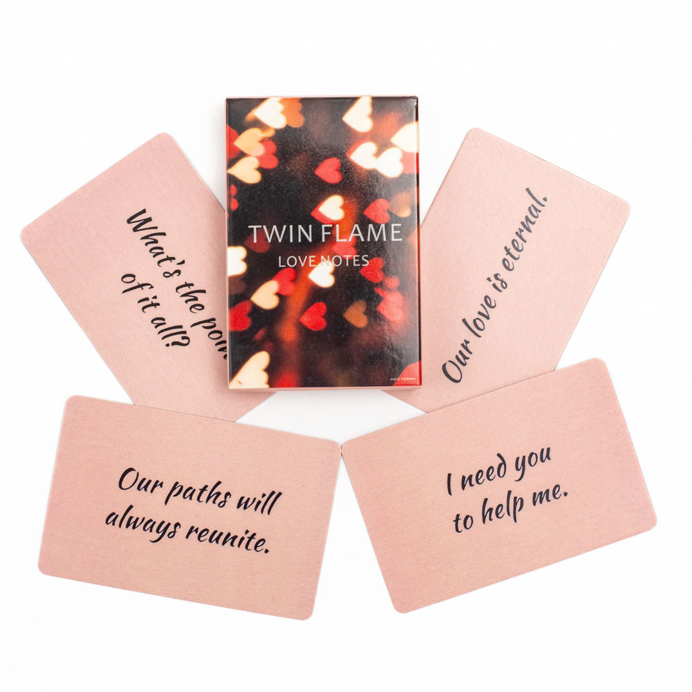 Twin Flame Love Notes Oracle C - Graded Card Display recension och pris