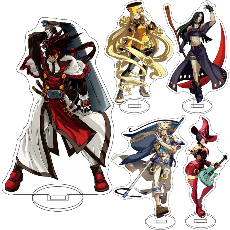 16CM Anime GUILTY GEAR STRIVE： - Figma Stand Set recension och pris