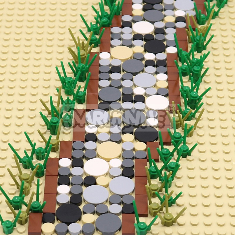 350PCS Round Tile Blocks 1x1 2 - Lego Set City recension och pris