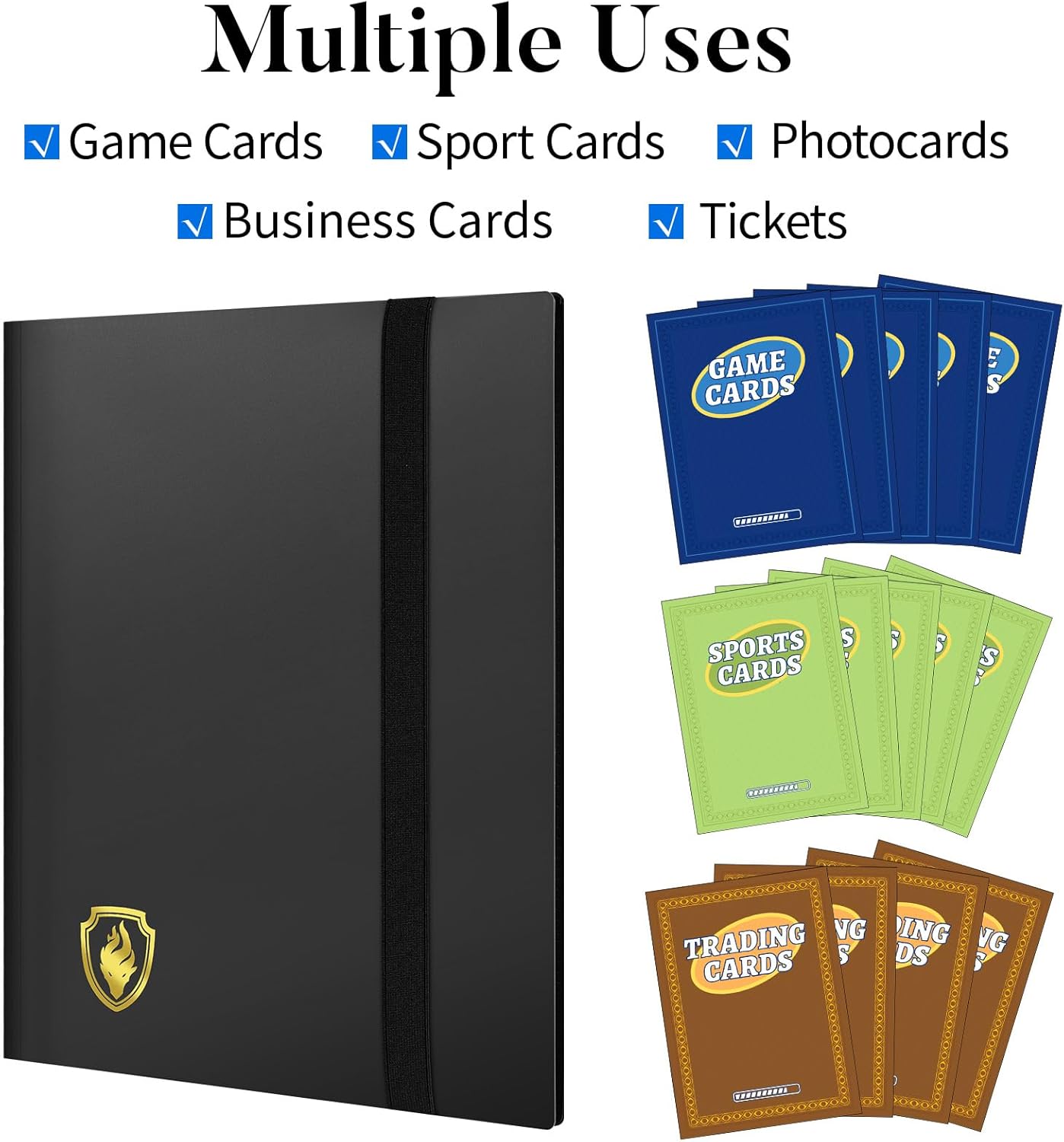 360 Card Binder 9 Pocket Stora - Trading Card Binder recension och pris